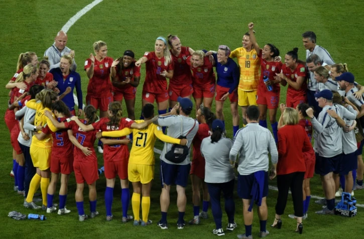 Les Américaines se qualifient pour la finale du Mondial en battant les Anglaises 2-1 à Lyon le 2 juillet 2019