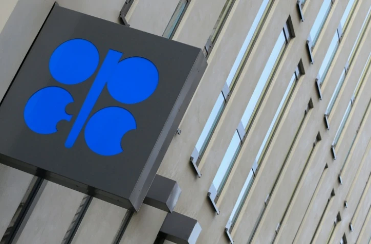 Logo et siège de l'OPEP (Opec en anglais) à Vienne