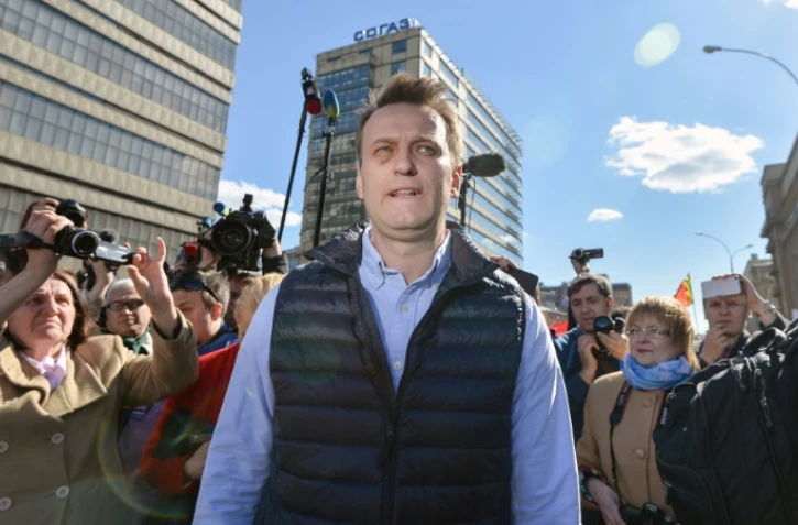 L'opposant russe Alexei Navalny le 14 mai 2017 à Moscou