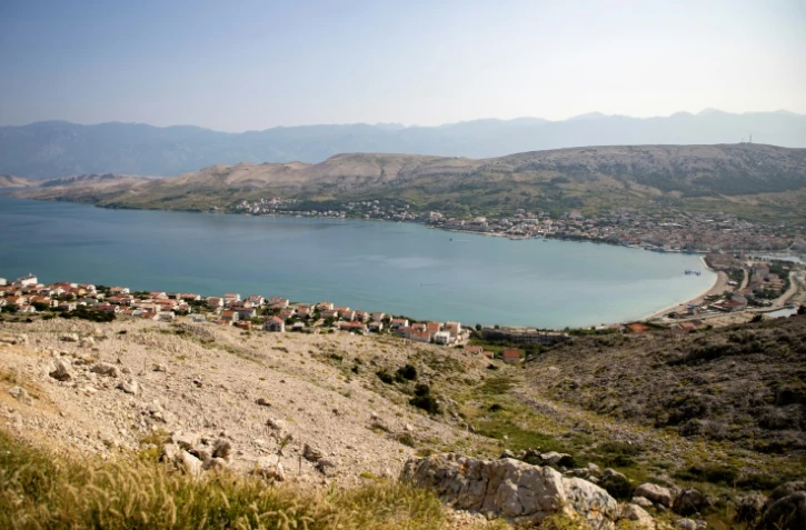 L'île de Pag, le 11 juin 2025 en Croatie