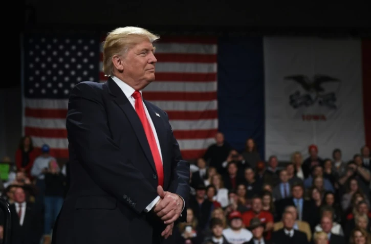 Le président élu des Etats-Unis Donald Trump à Des Moines, aux Etats-Unis, le 8 décembre 2016