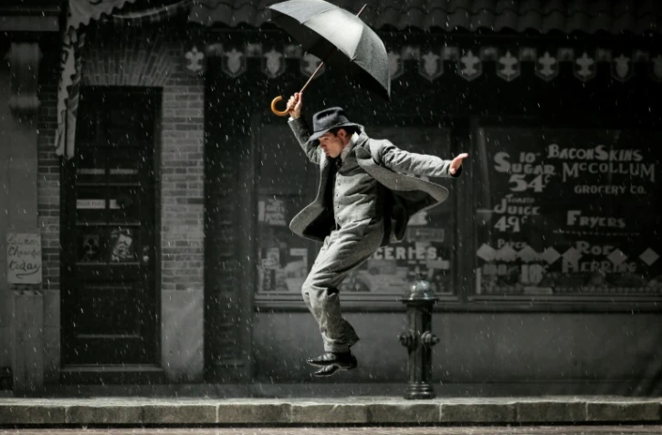 Répétition générale de "Singin' in the rain" au Théâtre du Châtelet, le 9 mars 2015 à Paris