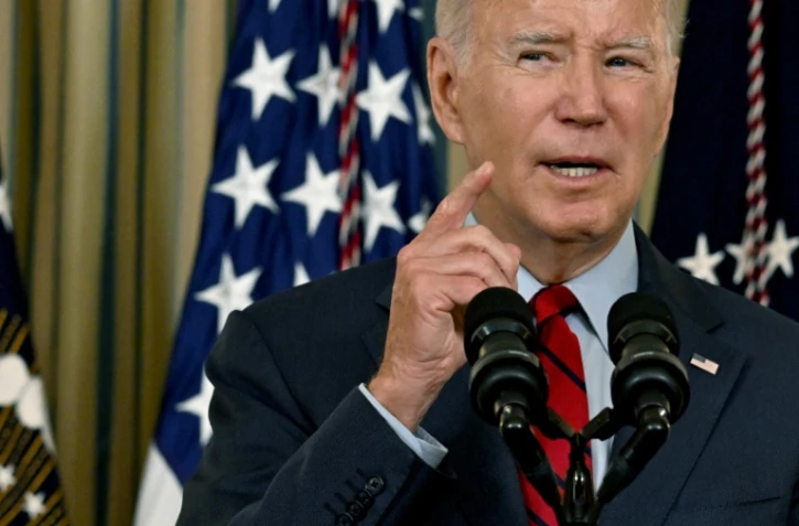 Le président américain Joe Biden prononce un discours sur l'économie le 6 septembe 2023 à la Maison Blanche