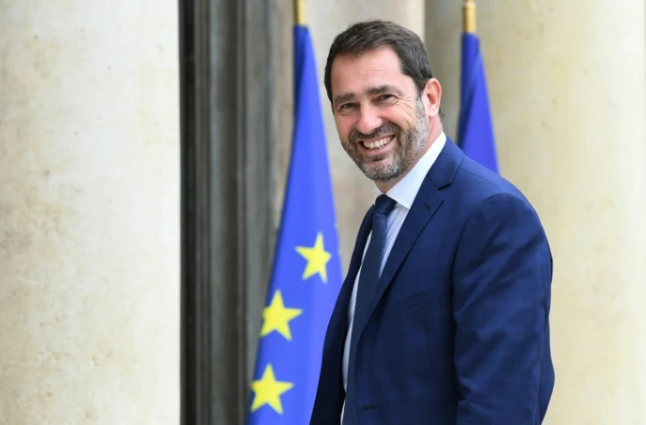 Le porte-parole du gouvernement français Christophe Castaner à Paris, le 18 mai 2017