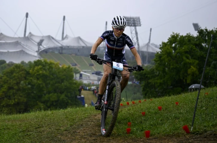 La Française Loana Lecomte sacrée championne d'Europe de VTT, le 20 août 2022 à Munich
