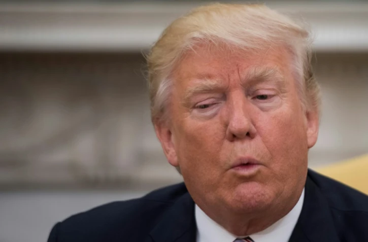 Le président américain Donald Trump le 10 mai 2017 à la Maison-Blanche à Washington