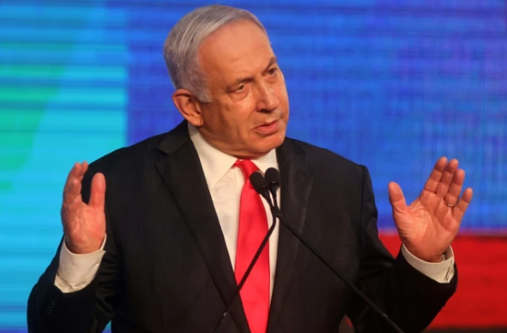 Le Premier ministre israélien Benjamin Netanyahu, à Jérusalem le 24 mars 2021