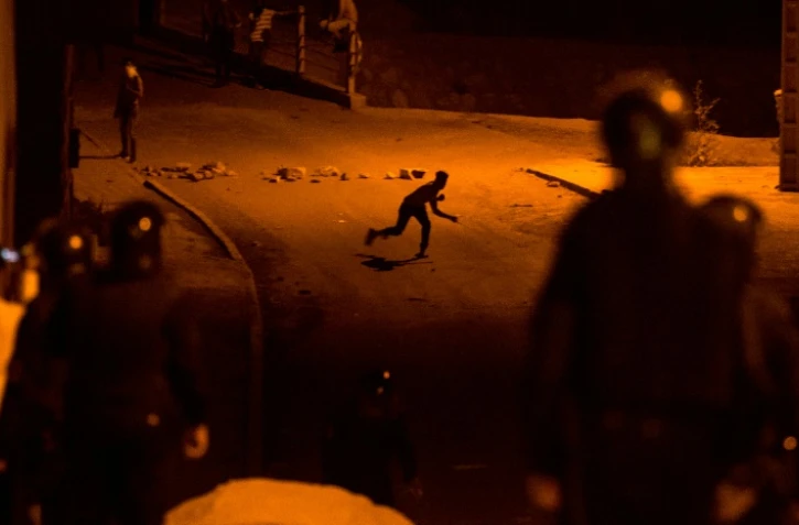 Manifestation à Imzouren, dans le Rif marocain, le 10 juin 2017