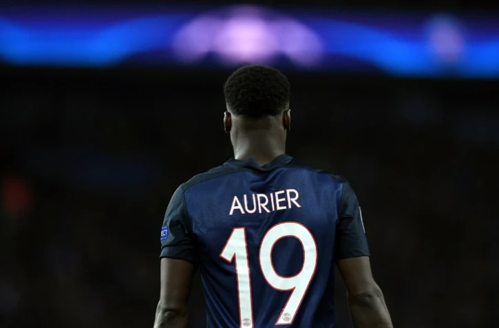 Le défenseur du PSG Serge Aurier en quart de finale de la Ligue des champions face à Manchester City, le 6 avril 2016 au Parc des Princes