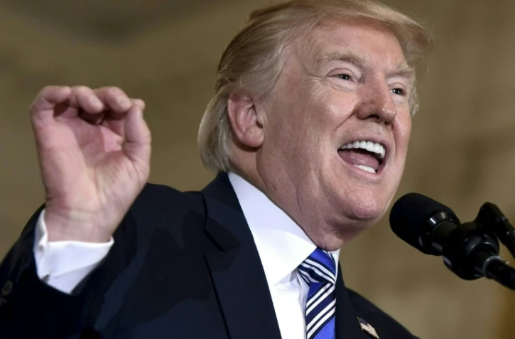 Le président américain Donald Trump le 17 juillet 2017 à Washington