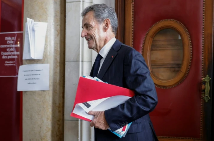 L'ancien président de la République Nicolas Sarkozy, le 24 novembre 2023 à Paris