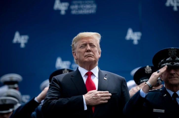 Donald Trump le 30 mai 2019 à Colorado Springs, aux Etats-Unis