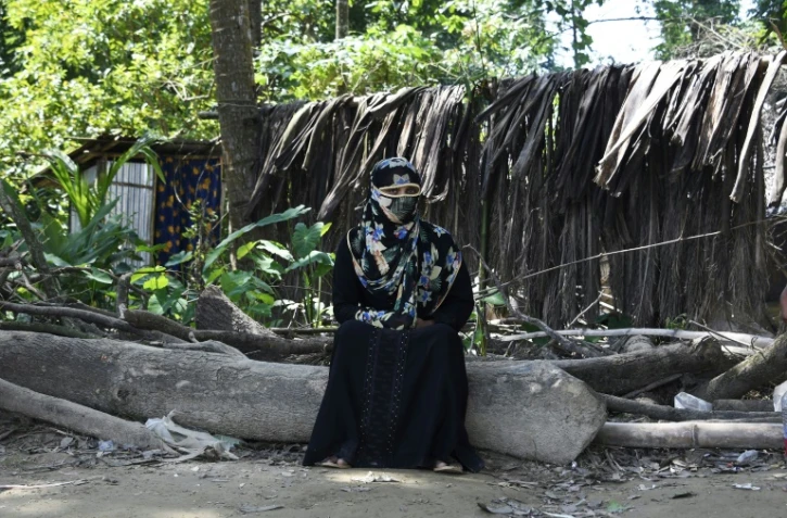 Shamila, une Rohingya de 25 ans victime de viol en Birmanie, dans le camp de régufiés de Jalpatoli, au Bangladesh, le 16 septembre 2017