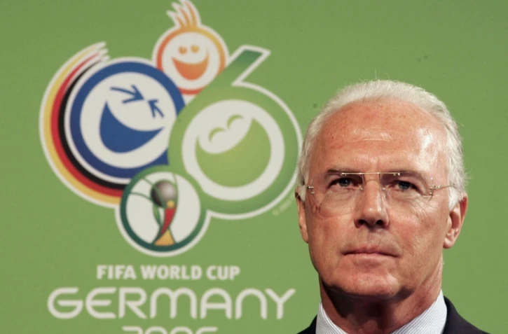 L'Allemand Franz Beckenbauer, président du comité d'organisation du Mondial-2006 lors d'une réunion du Comité, le 6 mars 2006 à Düsseldorf