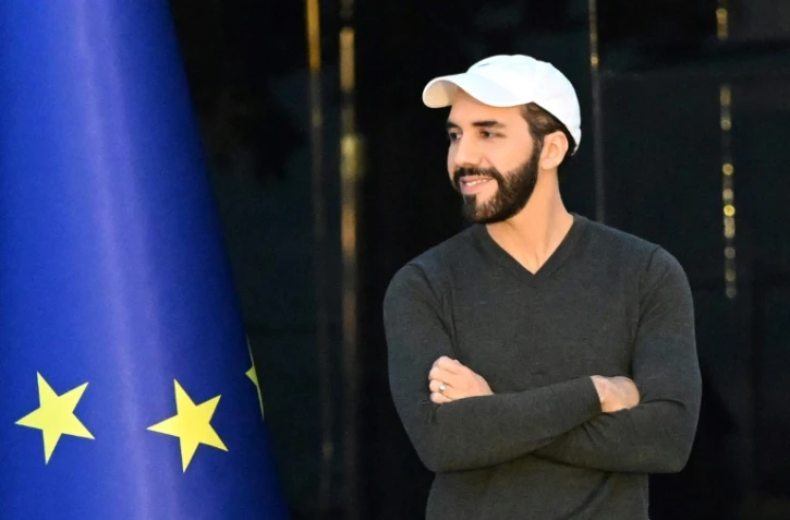 Le président Nayib Bukele à Mejicanos, au Salvador, le 17 janvier 2023