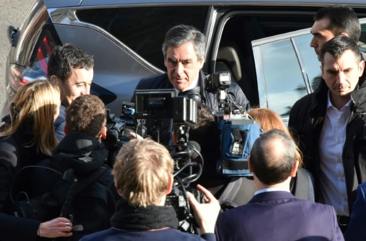 François Fillon à son arrivée le 17 février 2017 à Tourcoing