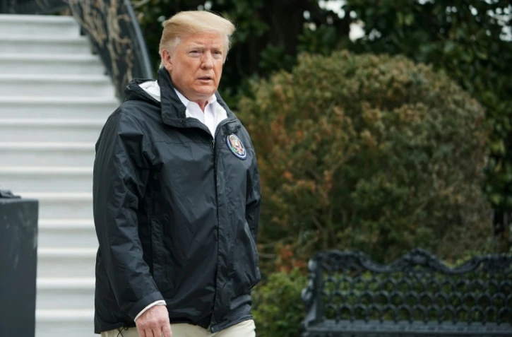 Le président américain Donald Trump, à la Maison Blanche, le 8 mars 2019 