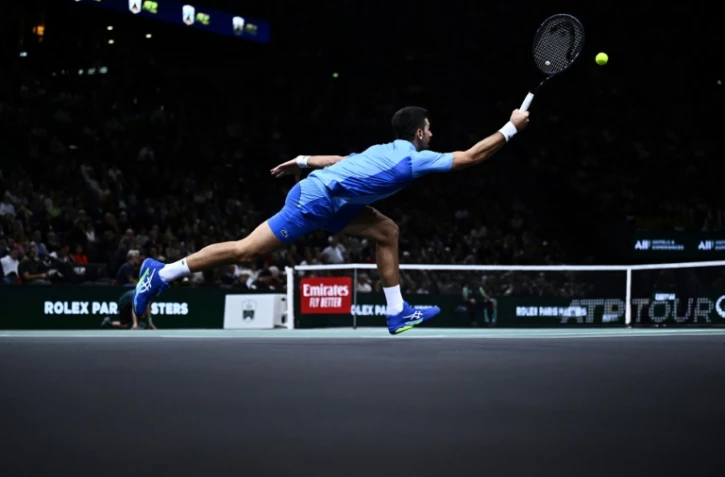 Novak Djokovic à Paris le 5 novembre 2023