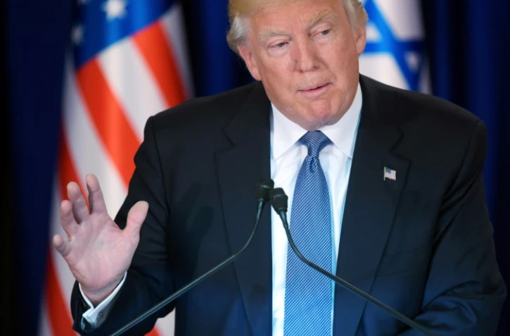 Le président américain Donald Trump à Jérusalem, le 22 mai 2017