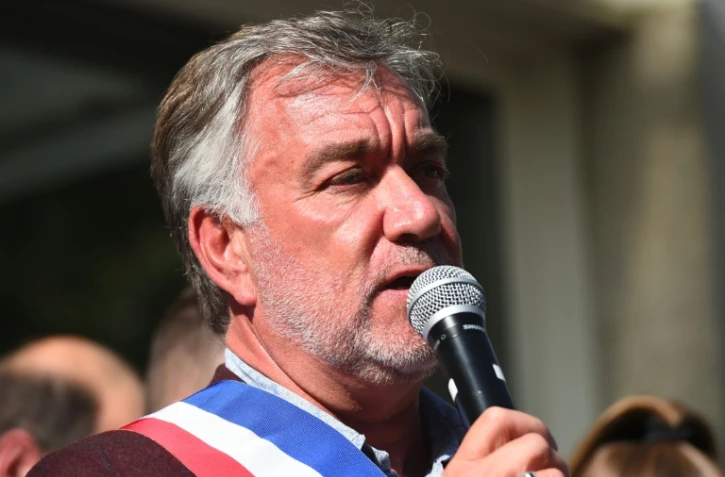 L'ancien maire de Saint-Brévin Yannick Morez à Saint-Brevin-les-Pins e, Loire-Atlantique, le 24 mai 2023