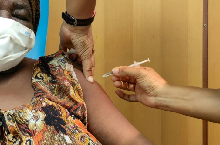 Vaccination à Pointe-à-Pitre, en Guadeloupe, le 6 août 2021