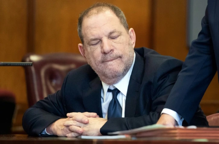 Le producteur de cinéma américain Harvey Weinstein le 5 juin 2018 dans un tribunal de New York
