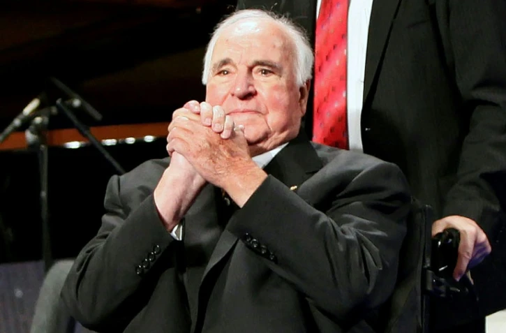 L'ex-chancelier allemand Helmut Kohl, le 30 octobre 2009 Ă Berlin