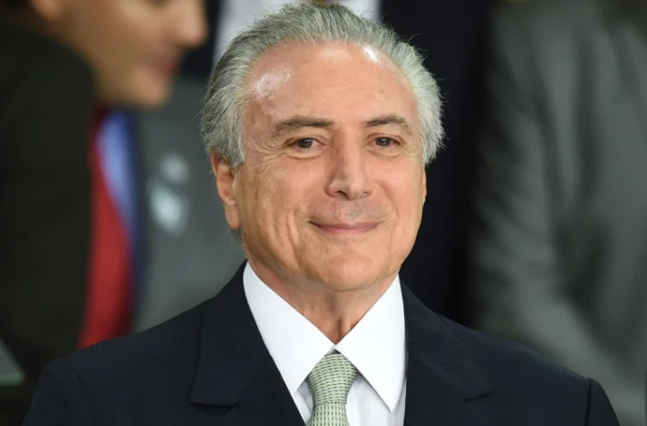 Le président Michel Temer à Brasilia, le 12 mai 2016