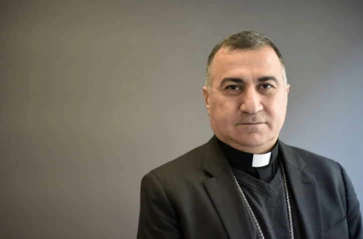 L'archevêque d'Erbil Bashar Wardac à Washington le 27 novembre 2017