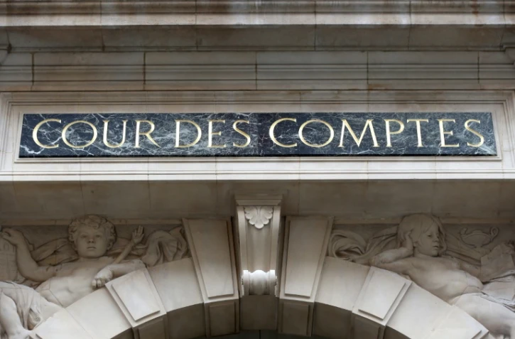 La façade de la Cour des Comptes à Paris