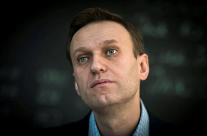 AlexeĂŻ Navalny le 16 janvier 2018 Ă Moscou