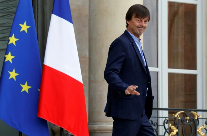 Le ministre de la Transition écologique et solidaire, Nicolas Hulot, à Paris, le 4 octobre 2017