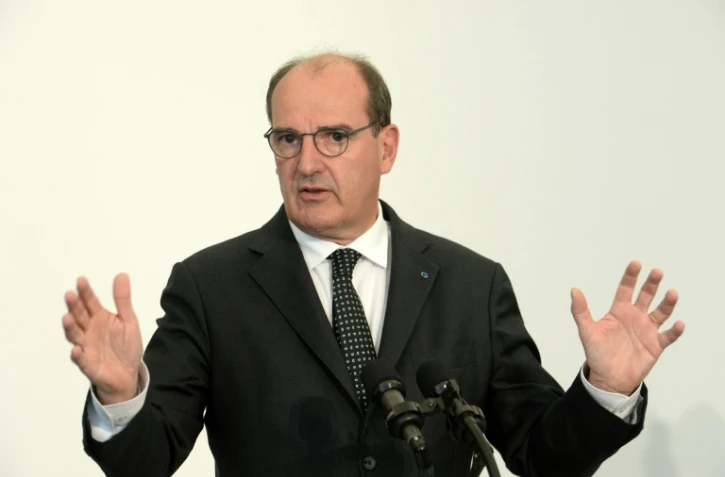 Le Premier ministre Jean Castex à Saint-Lo (Manche), le 3 septembre 2021