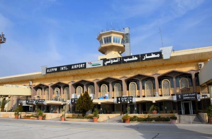 L'aéroport international d'Alep, le 19 février 2020 en Syrie