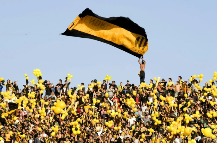 Supporters de Penarol, le 11 mai 2008