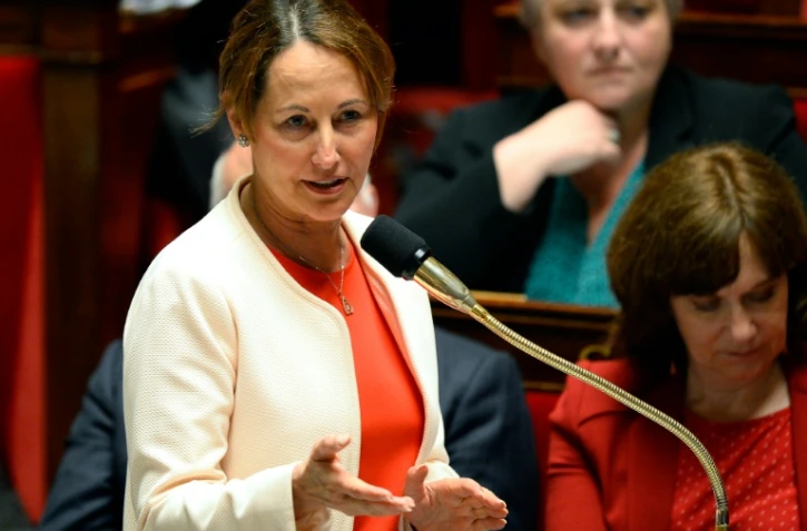 La ministre de l'Ecologie Ségolène Royal le 21 mai 2016 à l'Assemblée nationale à Paris