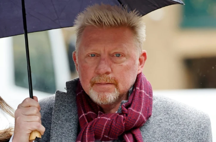 L'ancien joueur de tennis allemand Boris Becker à son arrivée au tribunal à Londres le 6 avril 2022