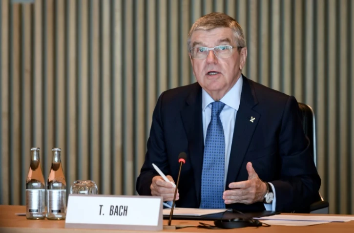 Thomas Bach le président du comité international olympique à Lausanne en Suisse le 3 Mars 2020.