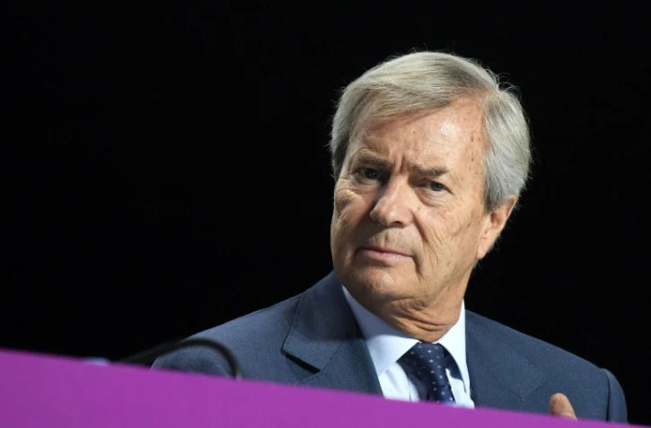 Vincent Bolloré le 19 avril 2018 à Paris