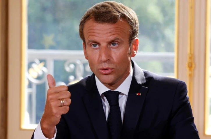Emmanuel Macron le 5 septembre 2018