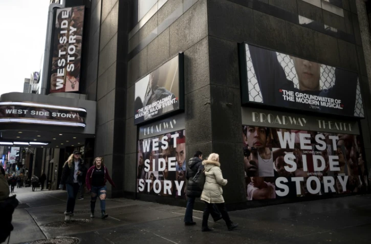 Le Broadway Theatre, le 7 février 2020 à New York