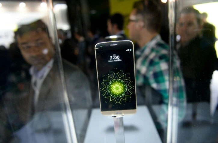 Le nouveau smartphone LG G5 présenté à Barcelone le 21 février 2016