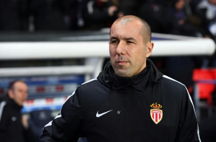 L'entraîneur de Monaco Leonardo Jardim lors du match face au PSG, le 29 janvier 2017 au Parc des Princes