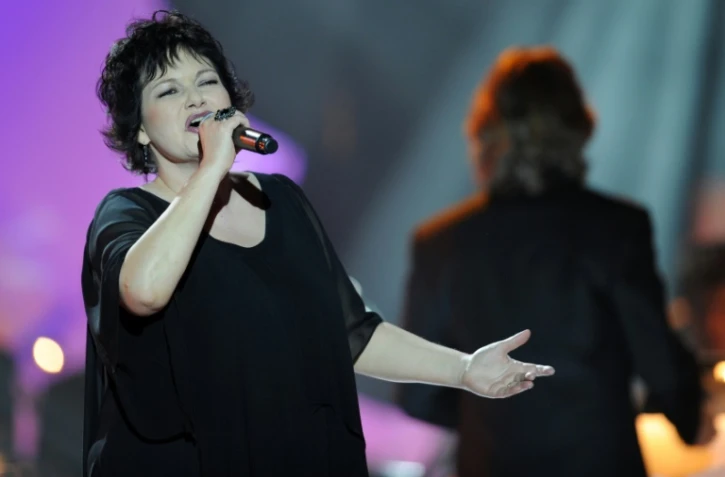 Maurane lors des 25e Victoires de la Musique le 6 mars 2010 à Paris