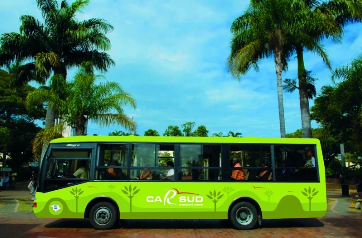 Nouveau bus de la CASUD.