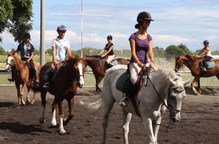 Le test d'admission pour entrer dans la section sport-études équitation aura lieu ce samedi 30 avril (Photo D.R.)