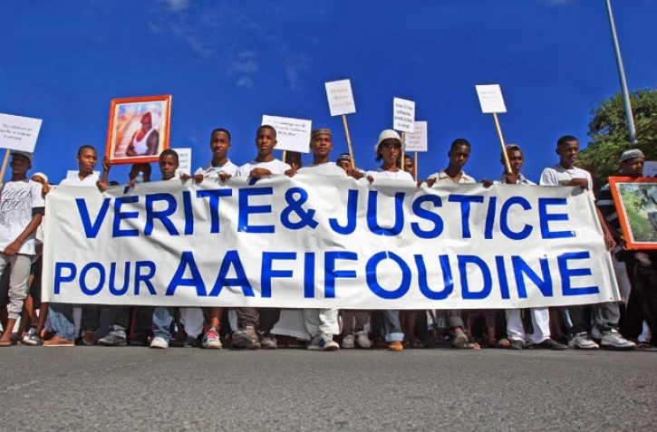 Marche blanche pour Aafifoudine