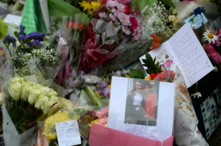 Hommages à la députée assassinée Jo Cox, le 17 juin 2016 à Birstall