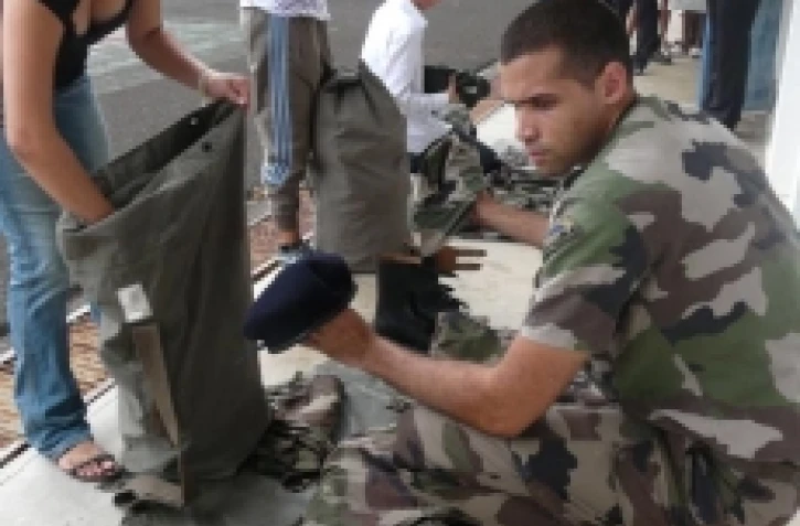 Mardi 3 mai 2011 - Incorporation des quinze "cadets" du RSMA de La Réunion