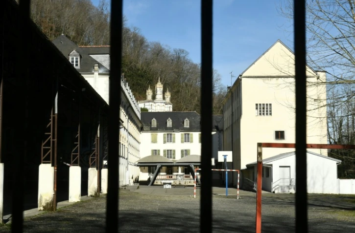 Vue du collège "Le beau rameau", à Lestelle-Bétharram, le 18 mars 2025